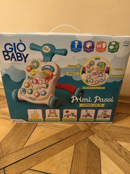 Ходунки каталка giocheria primi passi