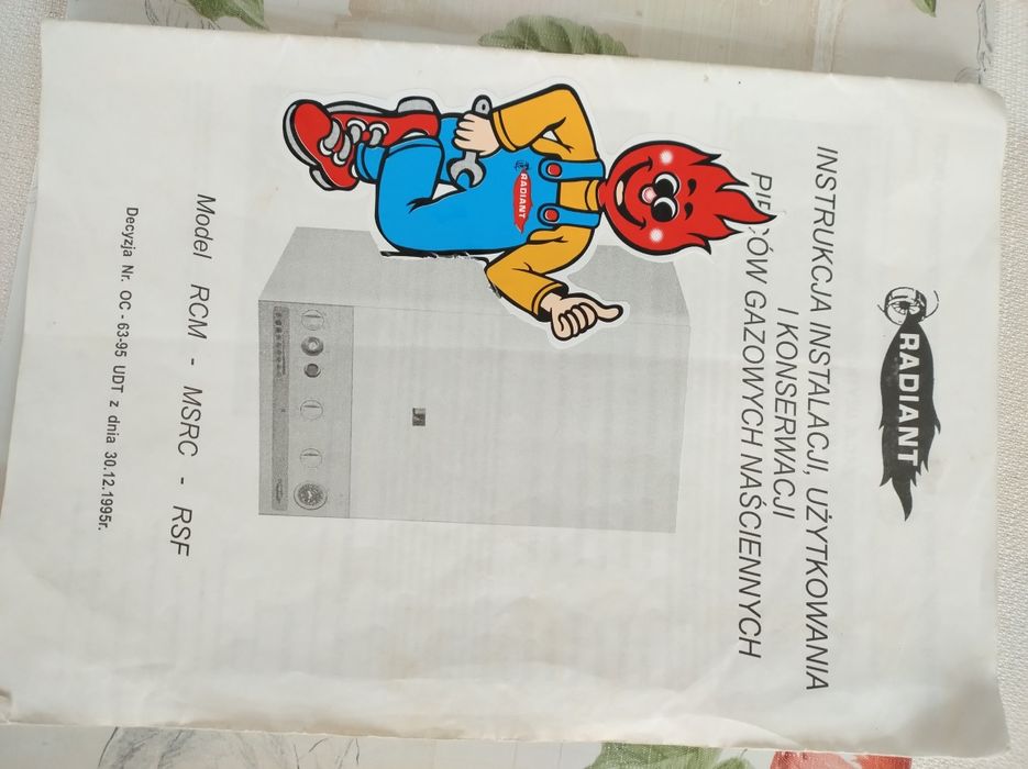 Piec gazowy kocioł Radiant R20 20kW