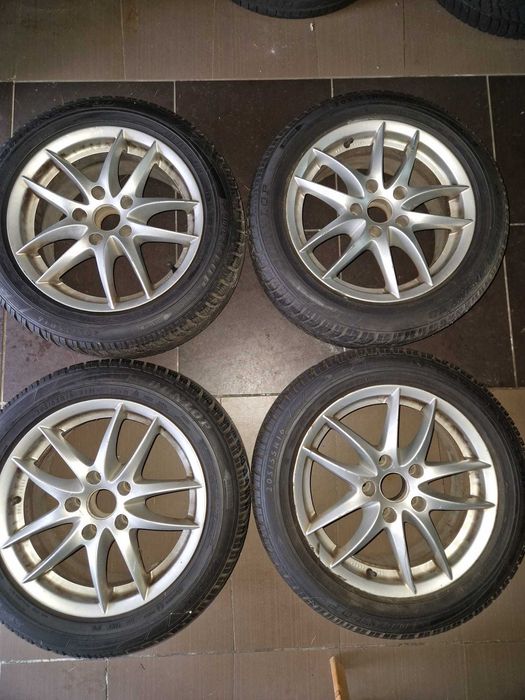 Koła, alufelgi z oponami zimowymi 205x55x16 Toyota, Lexus