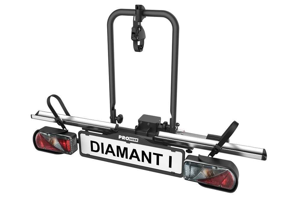 Bagażnik platforma na 1 rower PROUSER Diamant I BLACK na hak
