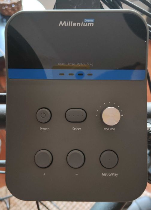 Bateria Eletrónica Millenium Rookie – Peles Mesh (Como Nova)