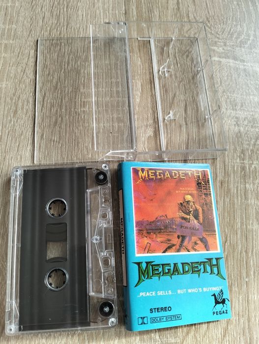 Kaseta magnetofonowa Megadeth