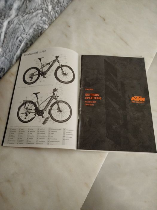 Bicicleta elétrica KTM
