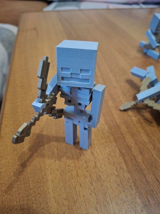 Іграшка скелет з майнкрафту