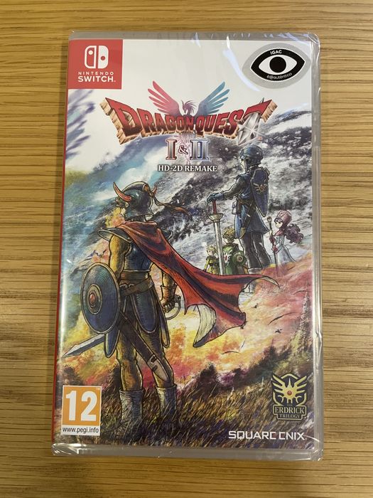 Dragon Quest I & II HD-2D Remake | Novo e Selado | Nintendo Switch