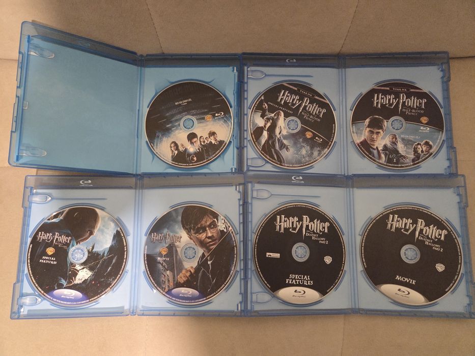 Harry Potter kolekcja Blu-ray