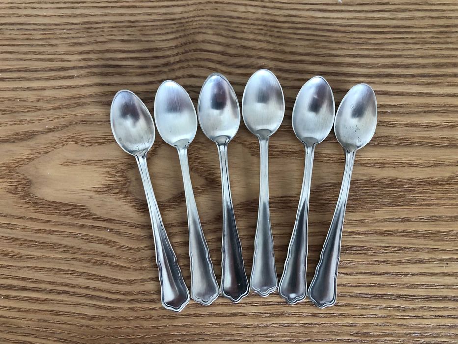 6 Colheres Cha Prata Topazio
