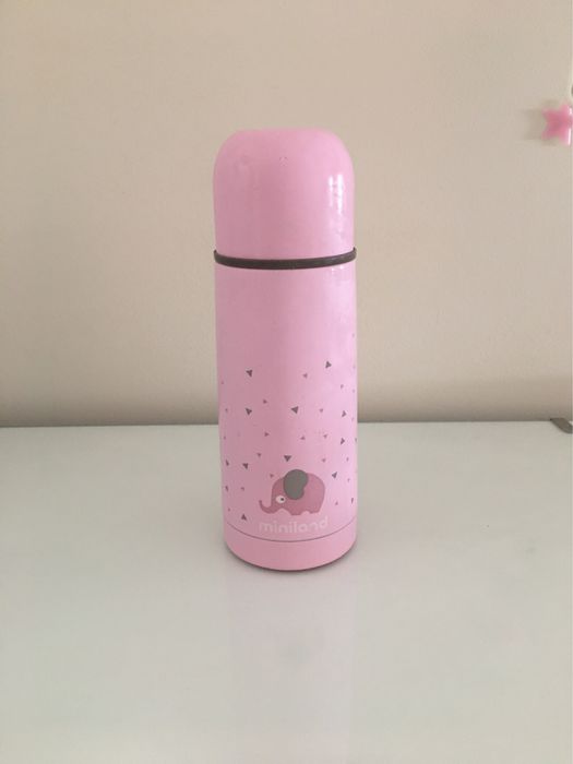 Garrafa termica rosa