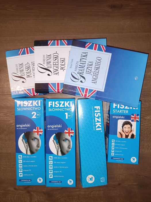 Zestaw do nauki języka angielskiego FISZKI