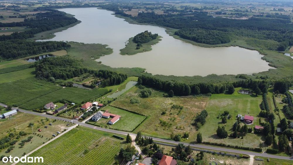 Działka z linią brzegową jeziora, WZ w trakcie realizacji - Więcej