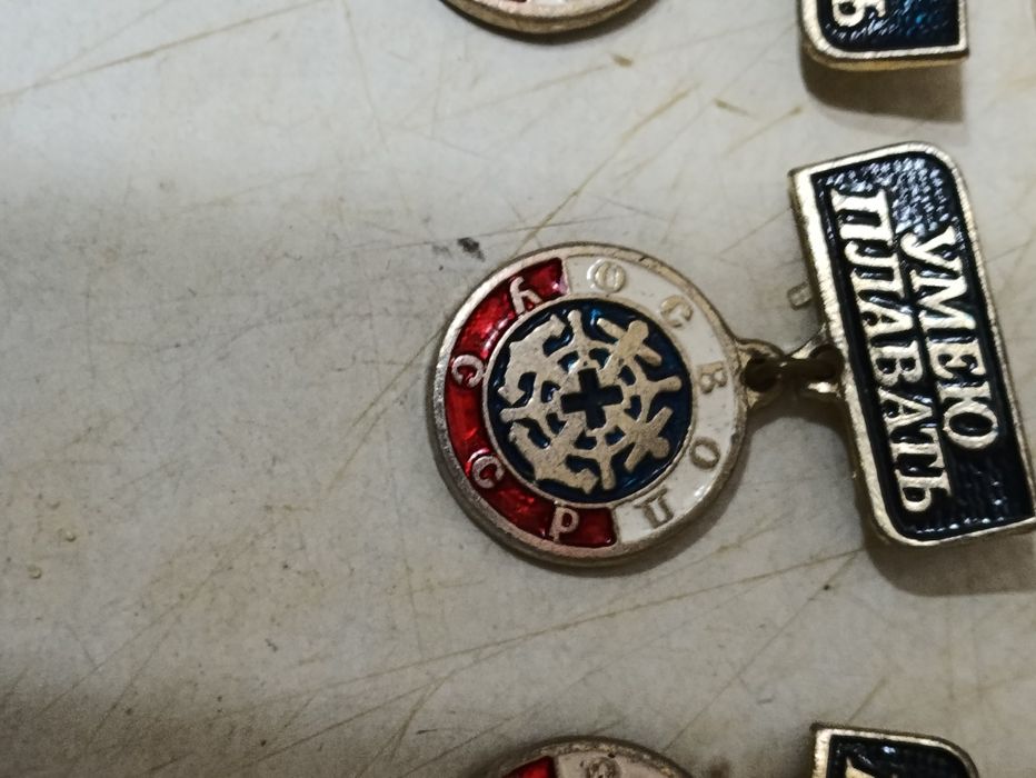 Значок ретро 60х годов ОСВОД УССР