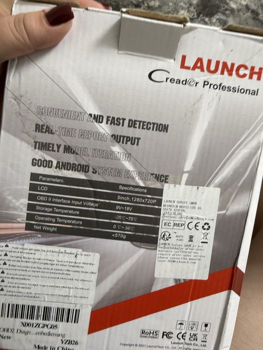 Автомобільний сканер напівпрофесійний Creader Professional