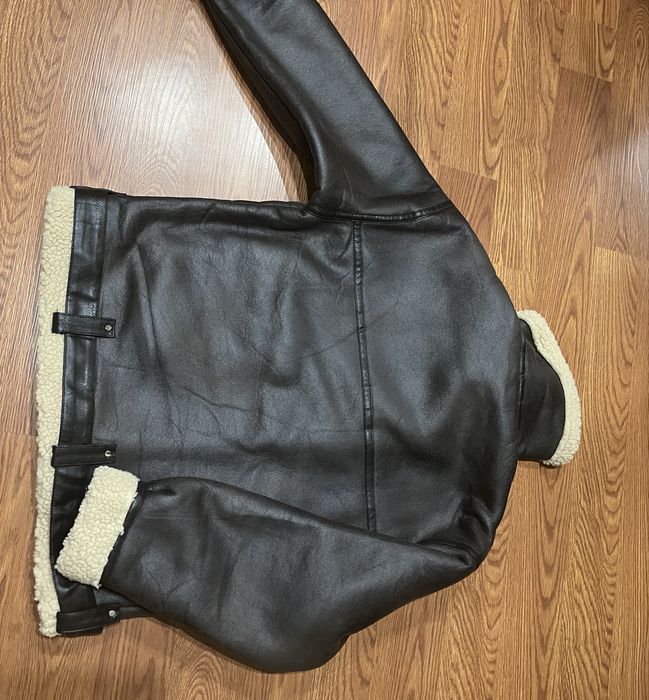 Продам дублянку, коричневу, штучне хутро