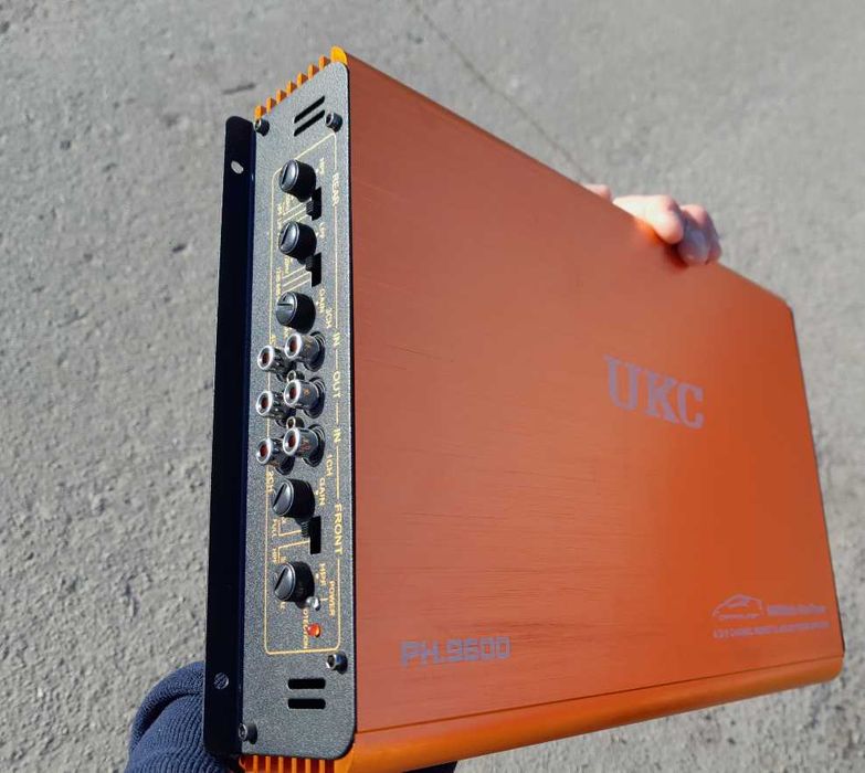 авто усилитель звука 4х канальный ukc ph960 усилок для саба колонок