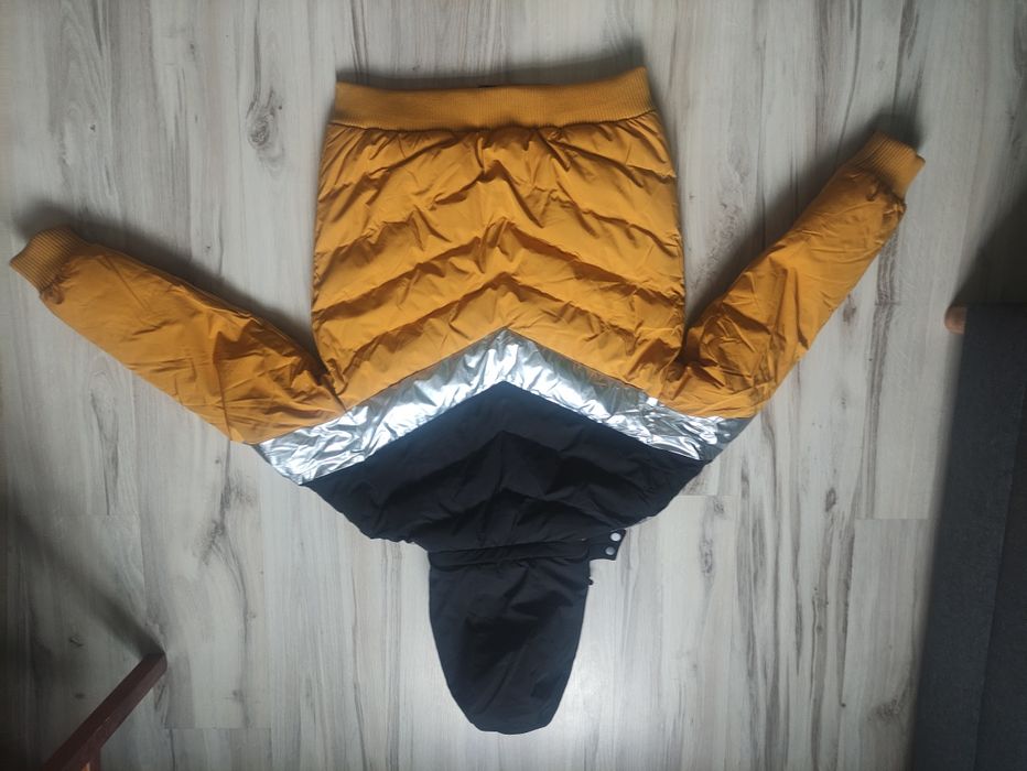 Stylowa kurtka puffer Canada Mountain – Nowa, Retro Vibes!