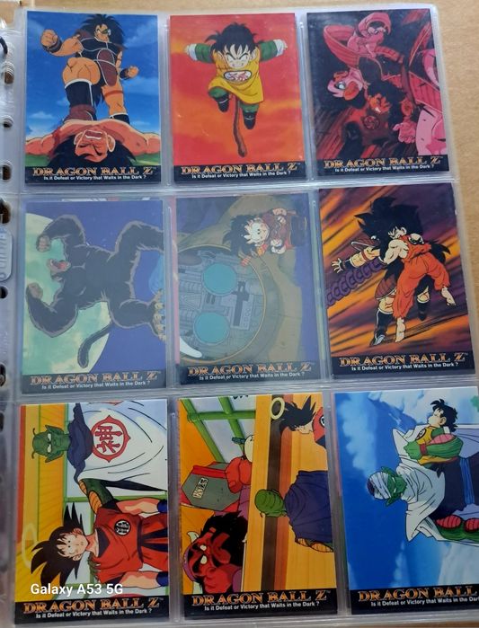 Cartas dragon ball z