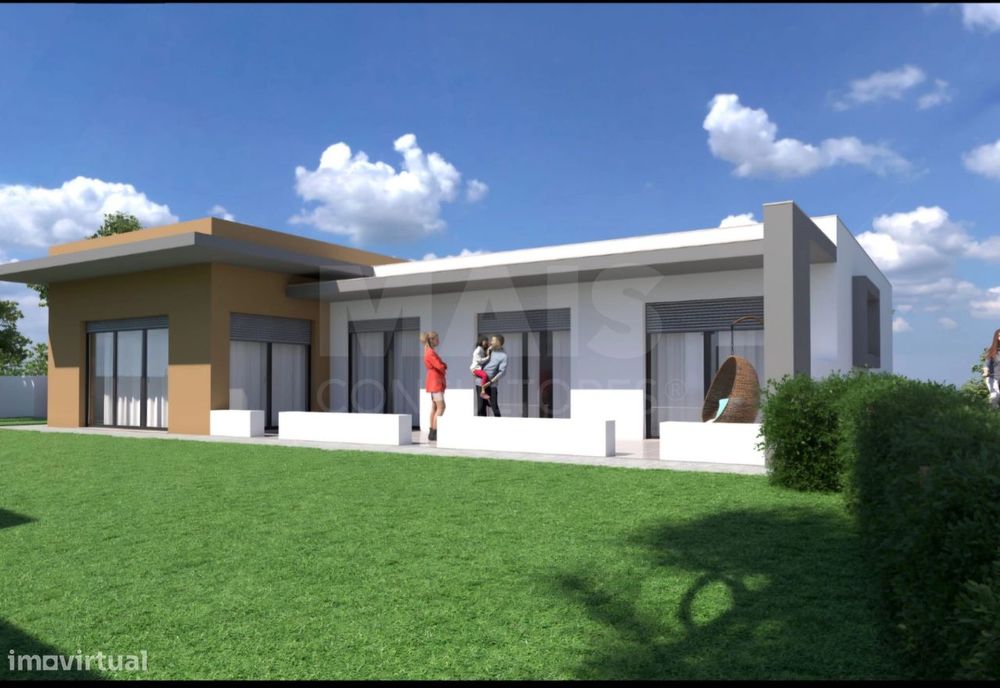 Moradia T3 térrea NOVA em Salir de Matos