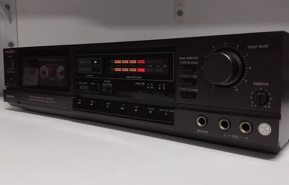 TECHNICS deck cassettes RS-B305
