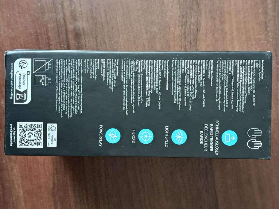 Мишка Logitech PRO X2 SUPERSTRIKE