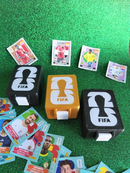 Caixa para cromos copa do mundo