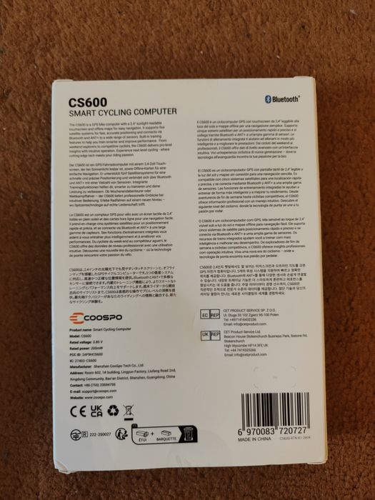 Kit Completo Coospo CS600, HW9, BK9C, BK9S