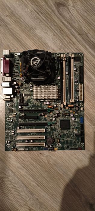 Płyta główna HP FMB 0702 LGA 775 + E6550  - uszkodzona