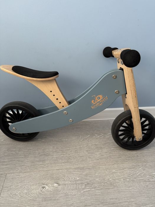 Rowerek biegowy 2 w 1 Kinderfeets bambusowy