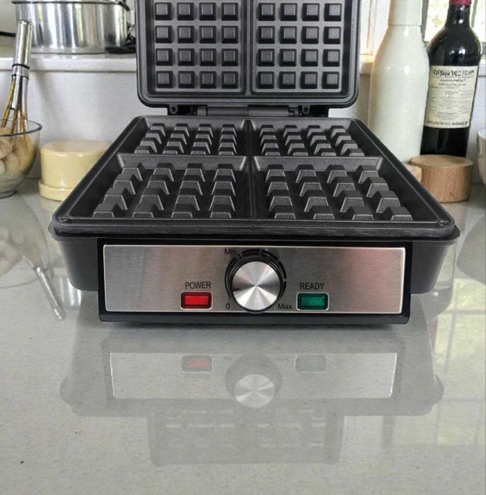 Вафельниця електрична. Електровафельниця. Электровафельница. 1200 ВТ