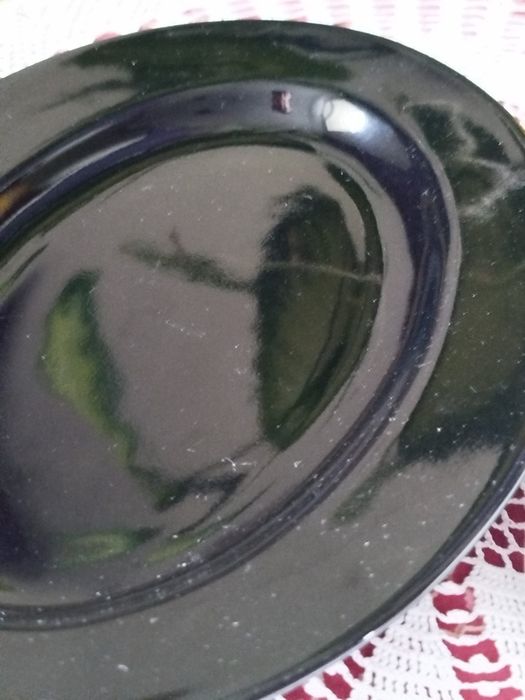Zastaw porcelitu z czasów PRL spodeczki i pilmisek