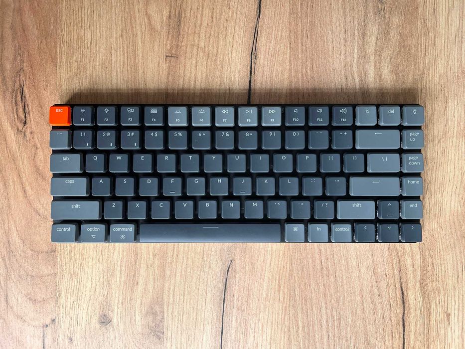 Клавіатура Keychron K3 Low Profile HotSwap Optical RGB Red K3E1