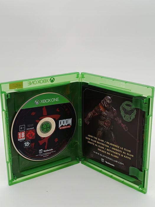 doom: eternal xbox one pudełkowa