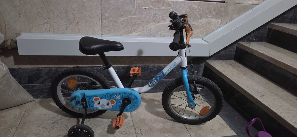 Bicicleta de criança 3-5 anos 100 Arctic 14 polegadas
