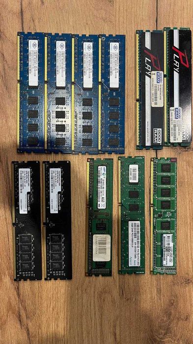 Оперативная память DDR3 / DDR4 разные варианты