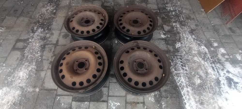 Komplet Felg 4x100 Opel Orginał GM 15"