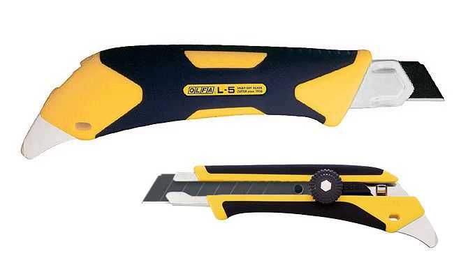 Nóż z Ostrzem Segmentowym 18mm OLFA L-5 X-Design