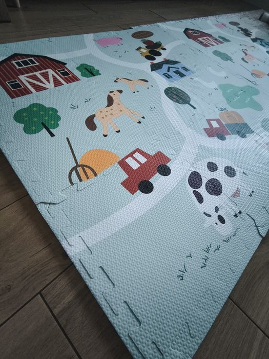 Mata piankowa puzzle wieś