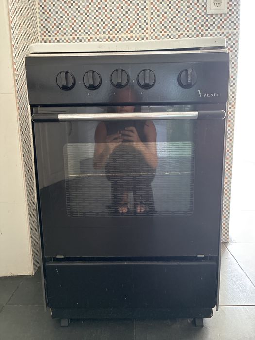 Fogao a gas e forno