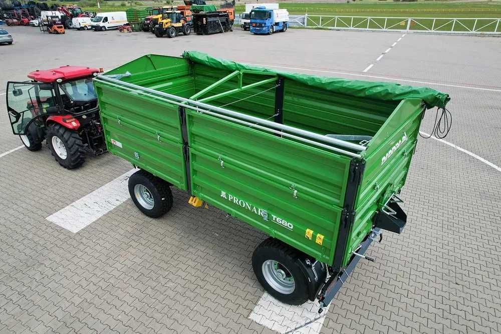 Przyczepa paletowa Pronar T680 plandeka Gratis PT610, PT612, PT512 510
