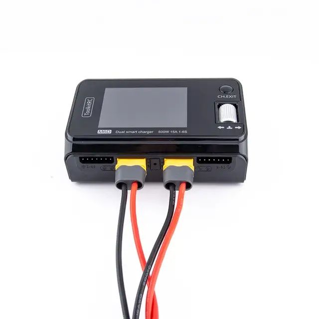 Зарядний ToolkitRC M6D 500W 2 канали + блок живлення FPV