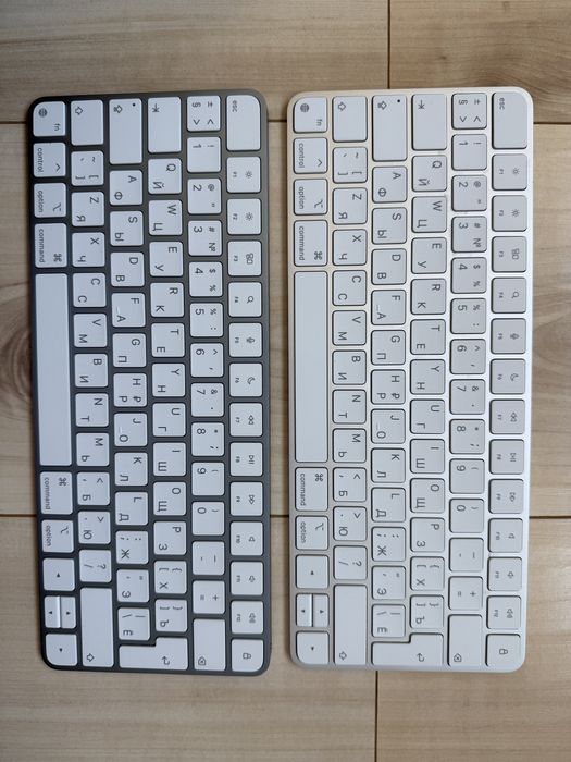 Клавіатура Apple Magic Keyboard A2450 Silver Blue (MK2A3RS/A) кирилиця