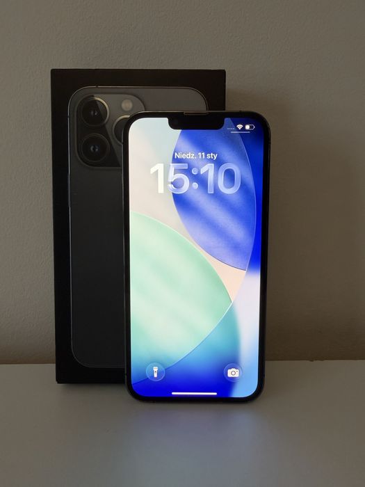 Iphone 13 pro czarny 128gb kondycja 100%