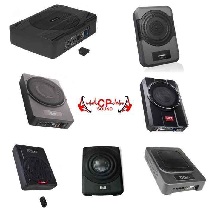 Subwoofer Amplificador Subwoofer compacto para Som carro jipe etc