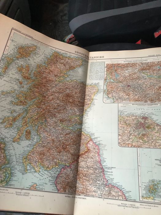 Stary atlas świata z 1910 roku Odolanów • OLX.pl