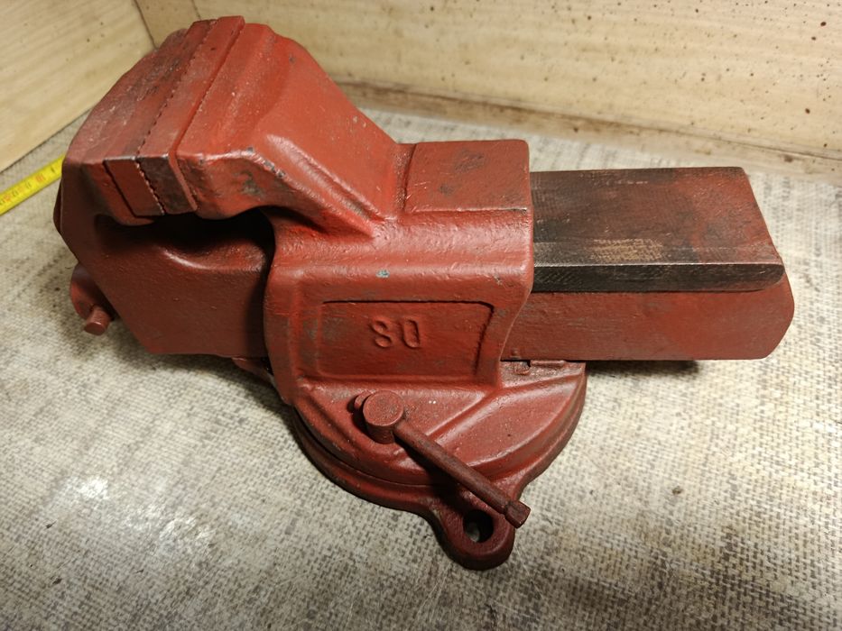 Imadło ślusarskie PRL 80mm roz110mm -możliwa wysyłka