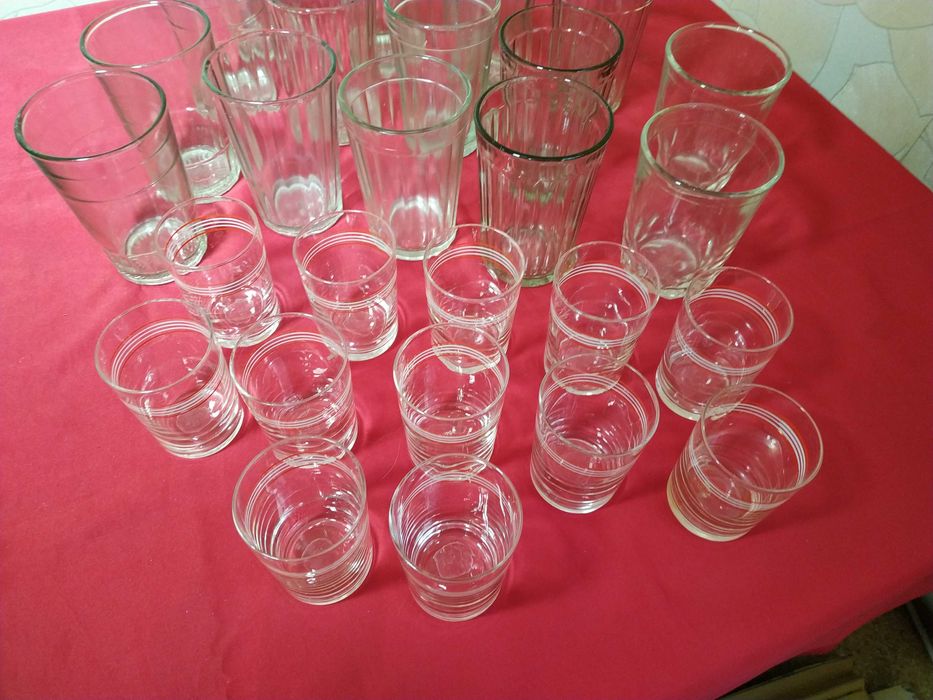 стаканы  граненый разные советское производство