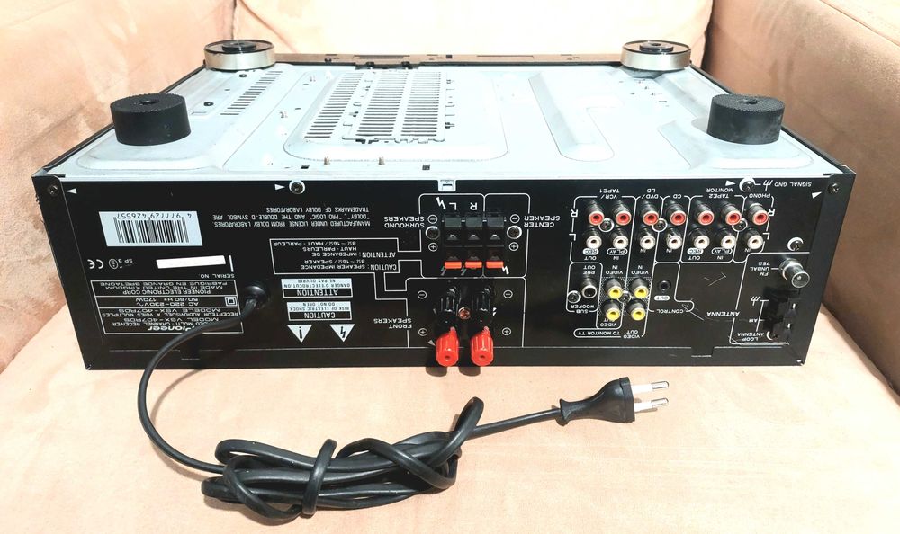 ‼️ pioneer vsx-407 rds amplituner 5.1 ciężki solidny ‼️