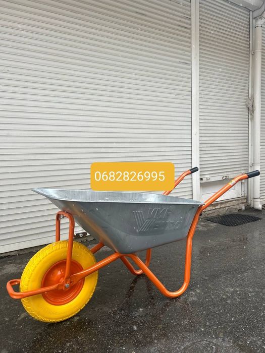 АКЦІЯ!Тачка садова 170кг розбірна тачка садовая vmf euro строительная