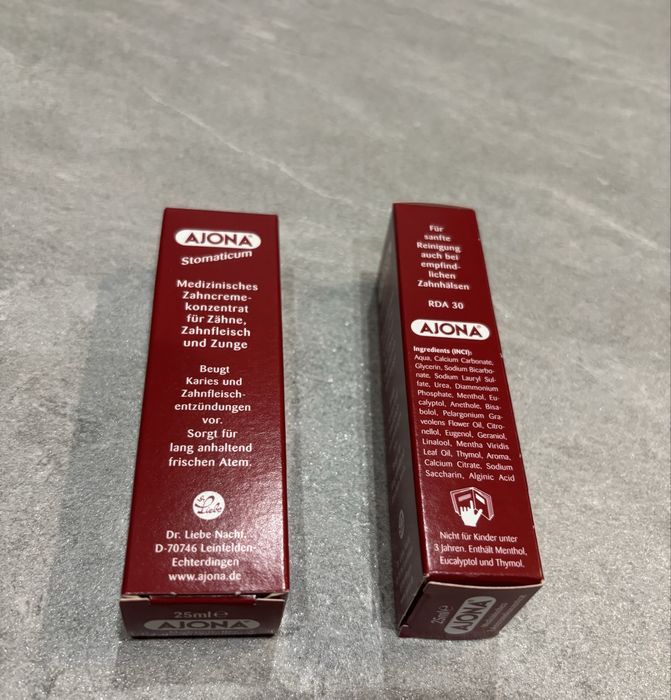 Ajona koncentrat pasty do zębów DE