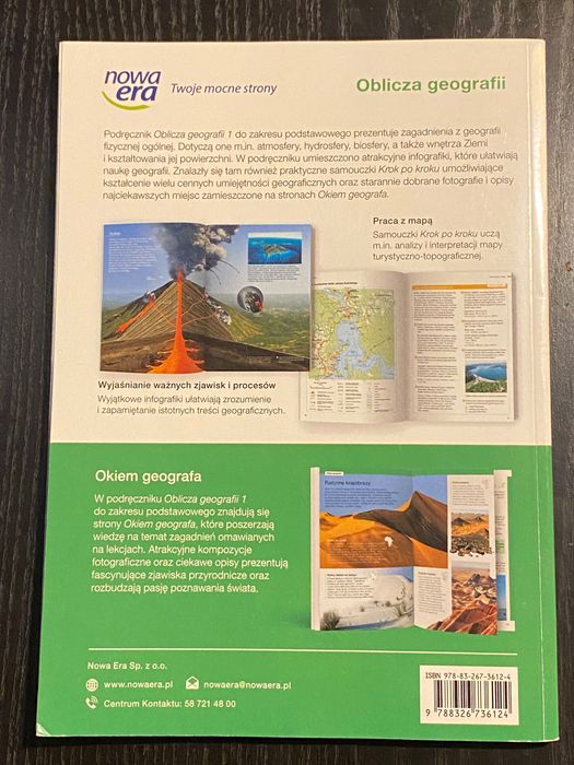 Oblicza geografii 1, podręcznik, zakres podstawowy, Nowa Era