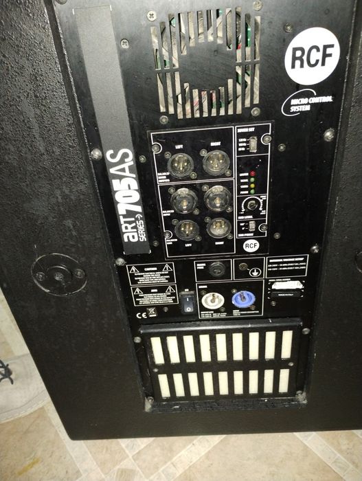 rcf 705 as subwoofer aktywny